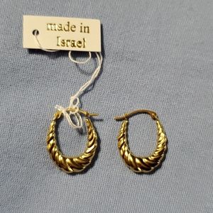 14k Gold Hoop Earrings